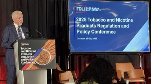 Bret Koplow, Acting Director of the FDA’s Centre for Tobacco Products (the US), stressed the need to classify nicotine risks. (Photo: Tobacco Reporter)