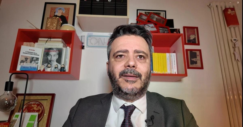 Francesco Maringio, head of the external relations department of the Italian Communist Party, Vice President of the Italy – Viet Nam Foundation (Photo: VNA)