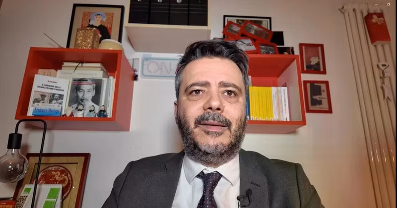 Francesco Maringio, head of the external relations department of the Italian Communist Party, Vice President of the Italy – Viet Nam Foundation (Photo: VNA)