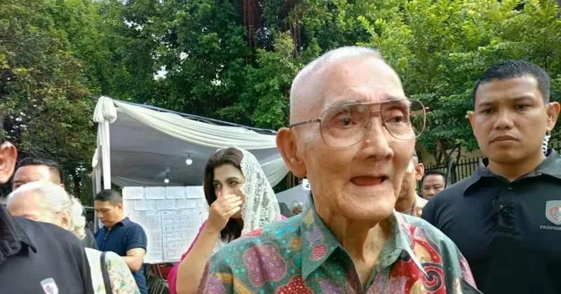 Former Vice President of Indonesia Try Sutrisno (Photo: Antara)