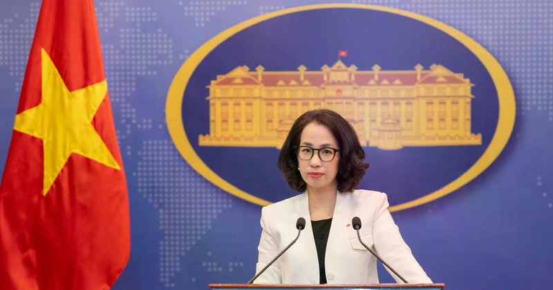 Spokesperson of the Vietnamese Ministry of Foreign Affairs Pham Thu Hang (Photo: Ministry of Foreign Affairs)