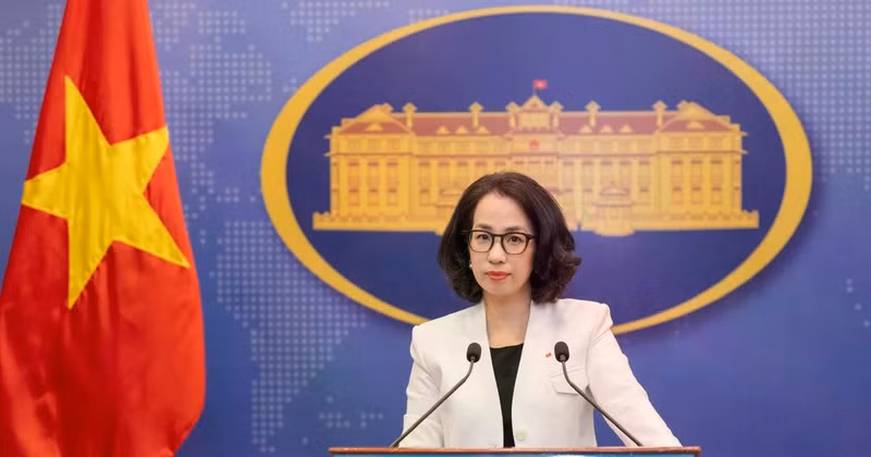 Spokesperson of the Vietnamese Ministry of Foreign Affairs Pham Thu Hang (Photo: Ministry of Foreign Affairs)