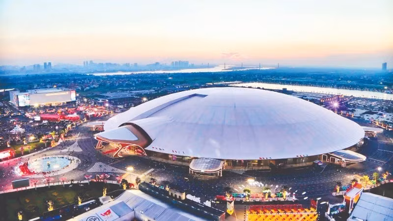 Viet Nam Exhibition Centre (VEC) in Ha Noi, where Autumn Fair 2025 will be held. (Photo: NDO)