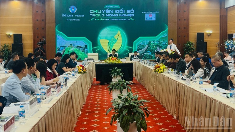 Overview of the forum “Digital transformation in agriculture: Seizing opportunities, adapting to the future”.