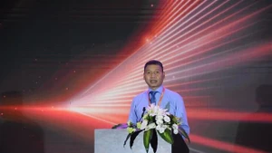 Ho Ky Minh, Permanent Vice Chairman of the Da Nang City People’s Committee, speaks at the event. (Photo: VNA)