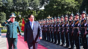 Prime Minister Pham Minh Chinh attends the celebration ceremony. (Photo:VNA)
