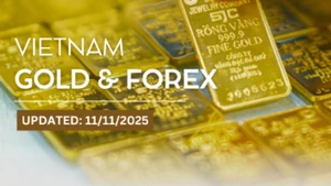 Infographic: Gold prices increase sharply on November 11