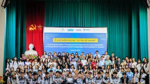 At the launch ceremony (Photo: Plan International Viet Nam)