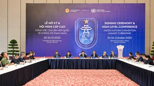 State leader inspects rehearsal for UN Convention against Cybercrime signing ceremony (Photo: NDO)
