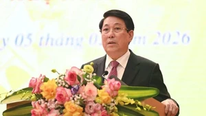 State President Luong Cuong extends Lunar New Year (Tet) wishes to the Party Committee, authorities, and people of Phu Tho province on February 5, 2026. (Photo: VNA)