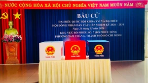 Authorities in Tam Thang Ward, Ho Chi Minh City have finalised preparations for the early election of deputies to the 16th National Assembly and People’s Councils at all levels for the 2026–2031 term.