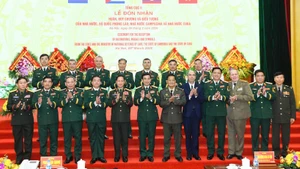 Delegates at the ceremony 