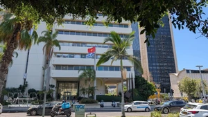 The Vietnamese Embassy in Israel is located within the Beit Amot building on Sha’ul Hamelech street, Tel Aviv. (Photo: VNA)