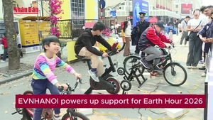 EVNHANOI powers up to support Earth Hour 2026