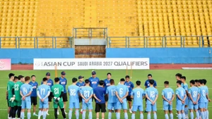 The Vietnamese national team has announced its 23-player squad in preparation for important international matches during the FIFA Days in March. (Photo: VFF)