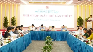 The 12th plenary session of the Council of Ethnic Affairs on August 21–22, 2025. (Photo: quochoi.vn)