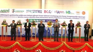 Delegates at the opening ceremony 