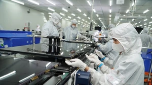 Production at Coretronic Viet Nam Technology Company Limited – one of the high-tech projects in the eastern area of Ho Chi Minh City.