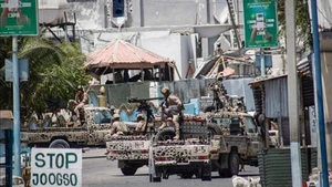 Somali security forces are deployed in the capital, Mogadishu. (Photo: Xinhua/VNA)