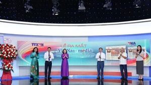 The VNA launches its multimedia information portal on June 20. (Photo: VNA)