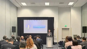 An overview of the Viet Nam–US Innovation and Investment Forum in Ha Noi (Photo: Viet Nam Ministry of Finance)