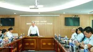 An overview of the meeting in Ho Chi Minh City to discuss measures to ease pressures on production and trade, and stablise the domestic market amid the escalating conflict in the Middle East. (Photo: VNA)