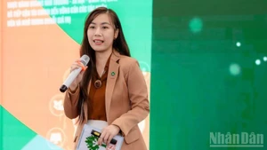 MSD Director Nguyen Phuong Linh speaks at the event