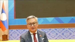 Lao Minister of Foreign Affairs Thongsavanh Phomvihane (Photo: VNA)