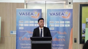 President of the Vietnamese Students’ Association in Australia Huynh Tan Dat (Photo: VNA)