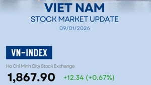 Infographic: VN-Index rises 0.67% on January 9