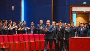 Party and State leaders attend the preparatory session (Photo: VNA)