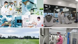 Quang Trung Software City in Ho Chi Minh City promotes the application of digital transformation in internal management.