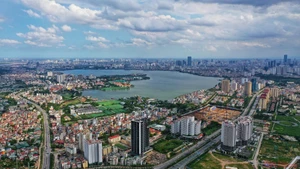 Ha Noi's master plan lays the foundation for the capital’s sustainable development and prosperity (Photo: Le Viet) 