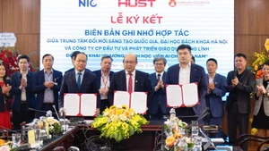 Delegates at the signing ceremony