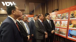 At a photo exhibition marking the 80th anniversary of the Viet Nam People’s Public Security (August 19, 1945 – 2025) in Vientiane (Photo: VOV)