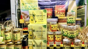 An Giang OCOP product booth at the fair (Photo: VNA)