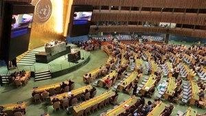 The 80th session of the United Nations General Assembly officially opened at the UN Headquarters in New York, the US on the afternoon of September 9.