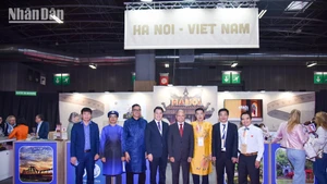 Ha Noi’s pavilion features presentations from Viet Nam Airlines and 11 leading local travel businesses.