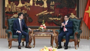 Prime Minister Pham Minh Chinh receives Director General of the World Intellectual Property Organisation (WIPO) Daren Tang in Ha Noi on September 25, 2025 (Photo: NDO)