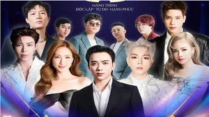 The line-up of renowned artists