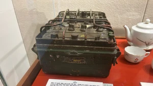 The radio transmitter captured by General Nguyen Chi Thanh during a southern campaign
