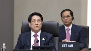 State President Luong Cuong attends the second session of the 32nd APEC Economic Leaders’ Meeting. (Photo: VNA)