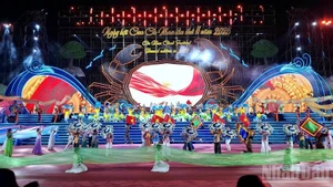 A performance at the opening ceremony 