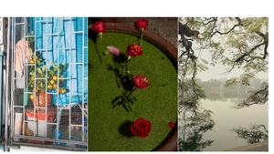 Works on display at the exhibition 