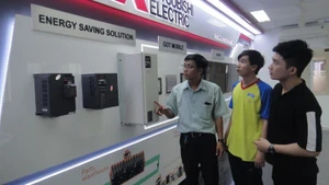 Training in automation for human resources at the Ho Chi Minh City High-Tech Park.