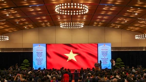 At the 4th World Conference of Overseas Vietnamese in Ha Noi in August 2024. (Photo: VNA)