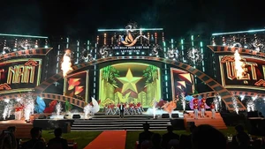 The 24th Viet Nam Film Festival opens with a ceremony at Thong Nhat Hall in Ho Chi Minh City on November 21