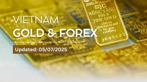 Infographic: SJC gold bars traded at nearly 121 million VND per tael on July 5