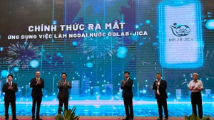 At the launch ceremony 
