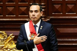 Jose Enrique Jeri Ore was sworn in as President of Peru on October 10, 2025. (Photo: Xinhua)